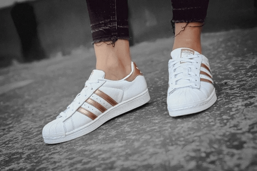 Giày Adidas Wmns Superstar 'Copper Metal' EE7399 - Ảnh 5