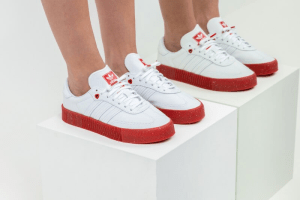 Alternative view of Giày Adidas Originals Sambarose 'White' FZ1831