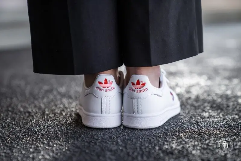 Giày Adidas Stan Smith White Red 'Valentines Day Pack' G27893 - Ảnh 6