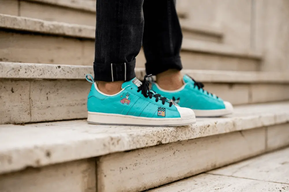 Giày Adidas Arizona x Superstar 'Have an Iced Day - Teal White' GZ2871 - Ảnh 3