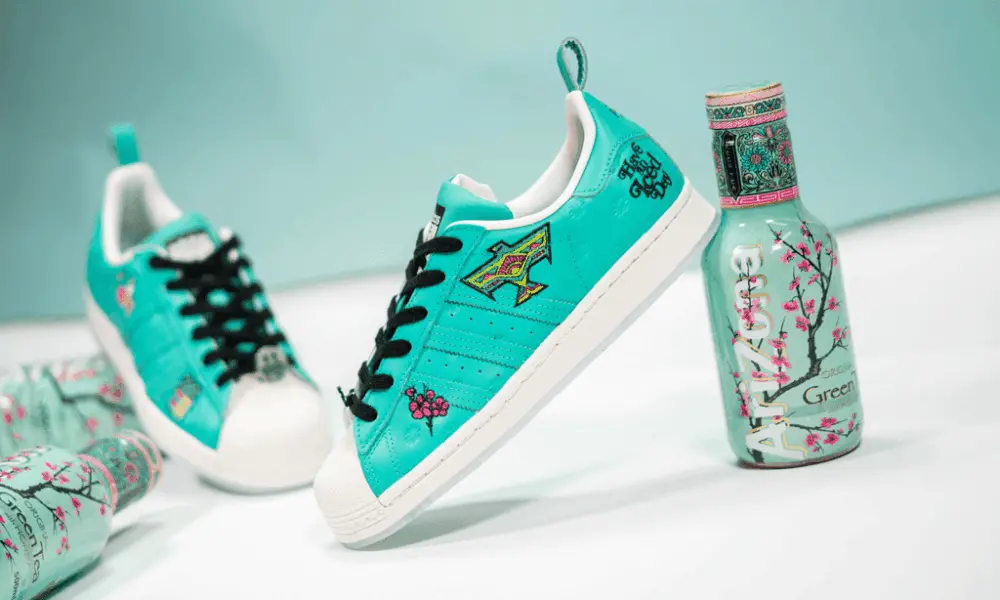 Giày Adidas Arizona x Superstar 'Have an Iced Day - Teal White' GZ2871 - Ảnh 4
