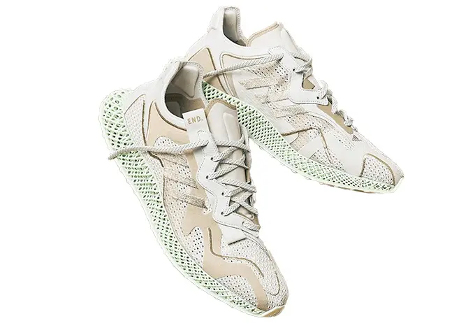 Alternative view of Giày Adidas END x Evo 4D 'Dune' FW9953