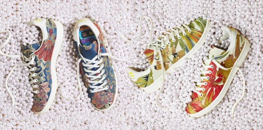 Giày Adidas Stan Smith x Pharrell William Jacquard B25383 - Ảnh 6