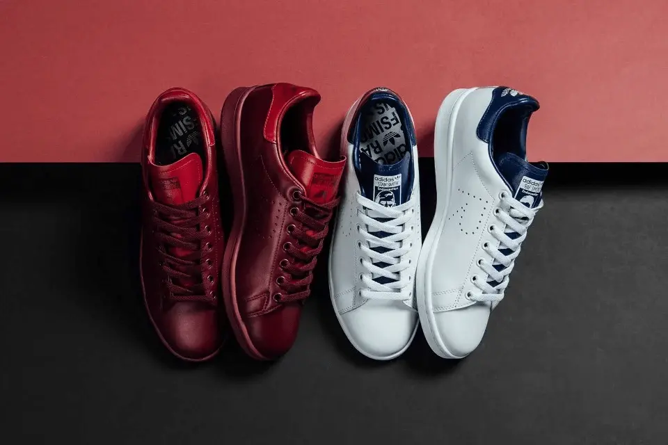 Giày Adidas Raf Simons x Stan Smith 'Burgundy' B22544 - Ảnh 5