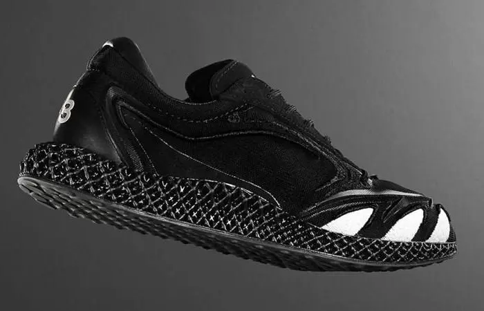 Alternative view of Giày Adidas Y-3 Runner 4D 'Black' FU9207