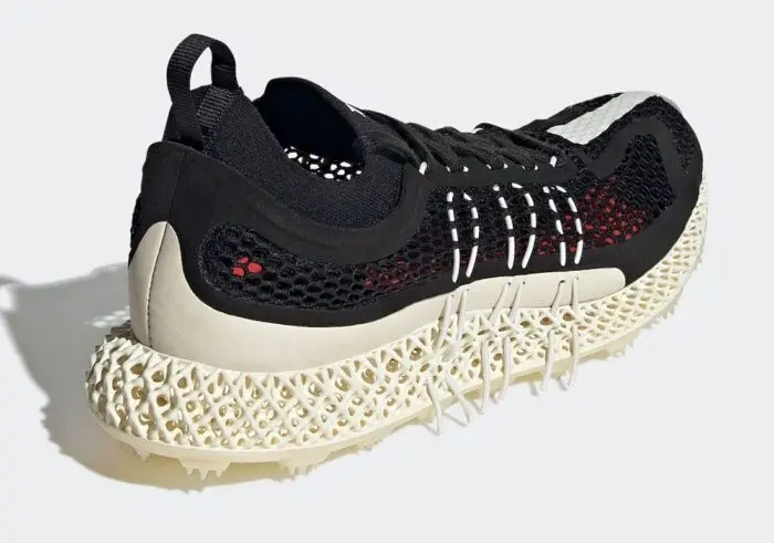 Giày Adidas Y-3 Runner 4D 'Black White' GX1091 - Ảnh 3