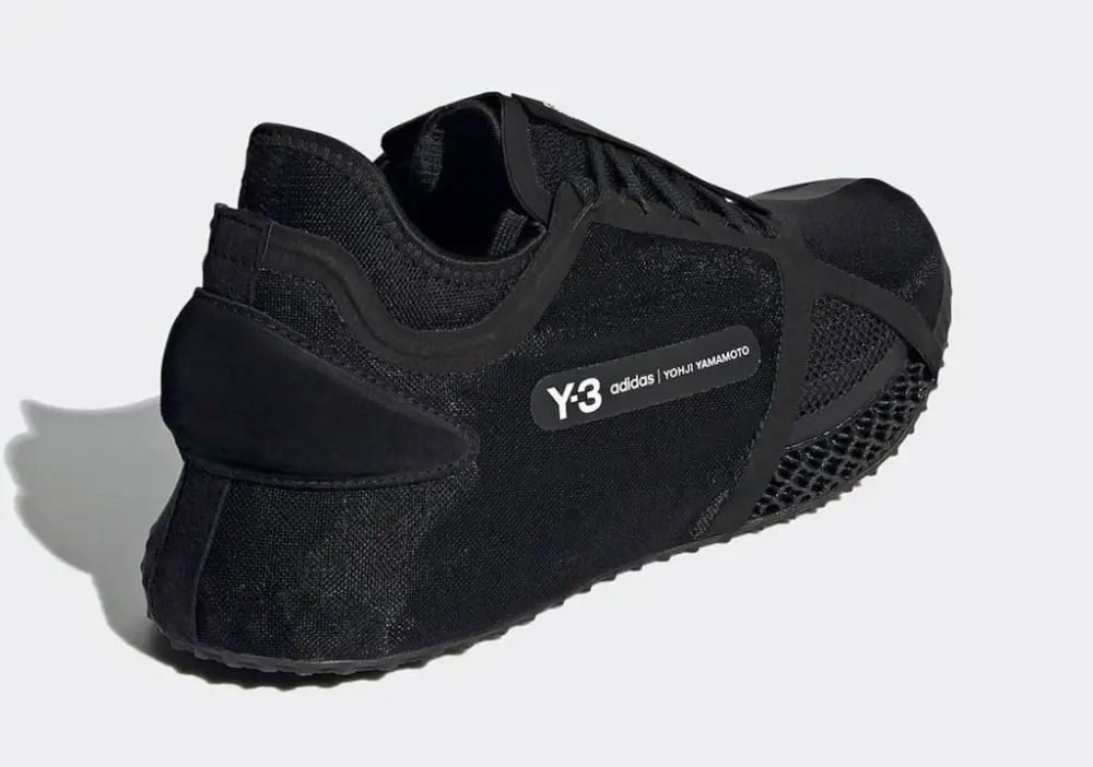 Alternative view of Giày Adidas Y-3 Runner 4D IOW 'Black' FZ4502