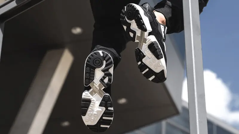 Giày Adidas Y-3 ZX Torsion 'Black' EF2624 - Ảnh 5