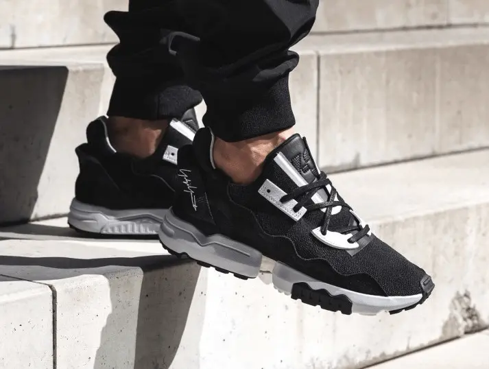 Giày Adidas Y-3 ZX Torsion 'Black' EF2624 - Ảnh 4