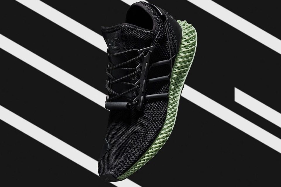 Giày Adidas Y-3 Runner 4D II 'Core Black' CG6607 - Ảnh 4