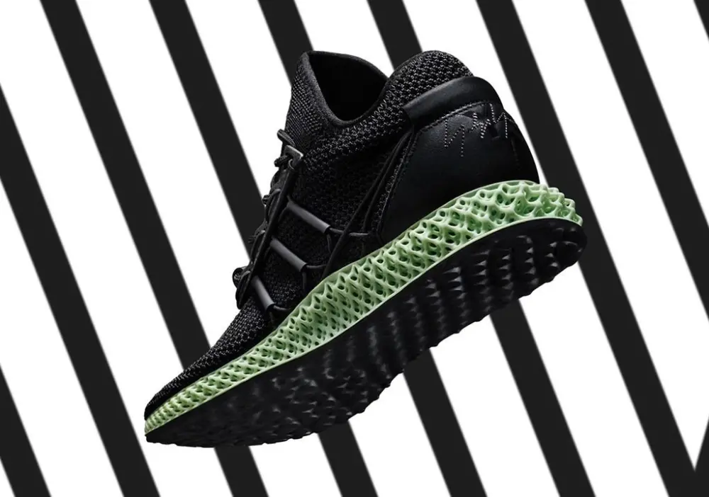 Alternative view of Giày Adidas Y-3 Runner 4D II 'Core Black' CG6607