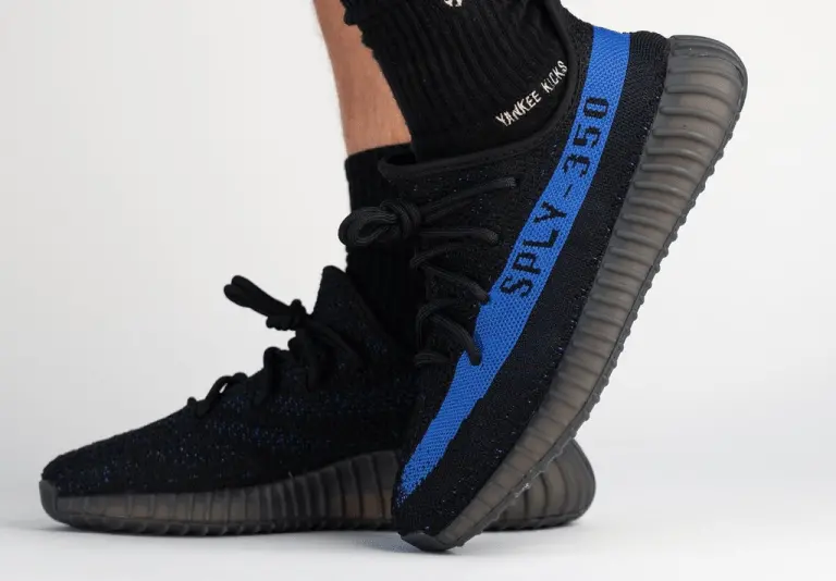 Giày Adidas Yeezy Boost 350 V2 'Dazzling Blue' GY7164 - Ảnh 5