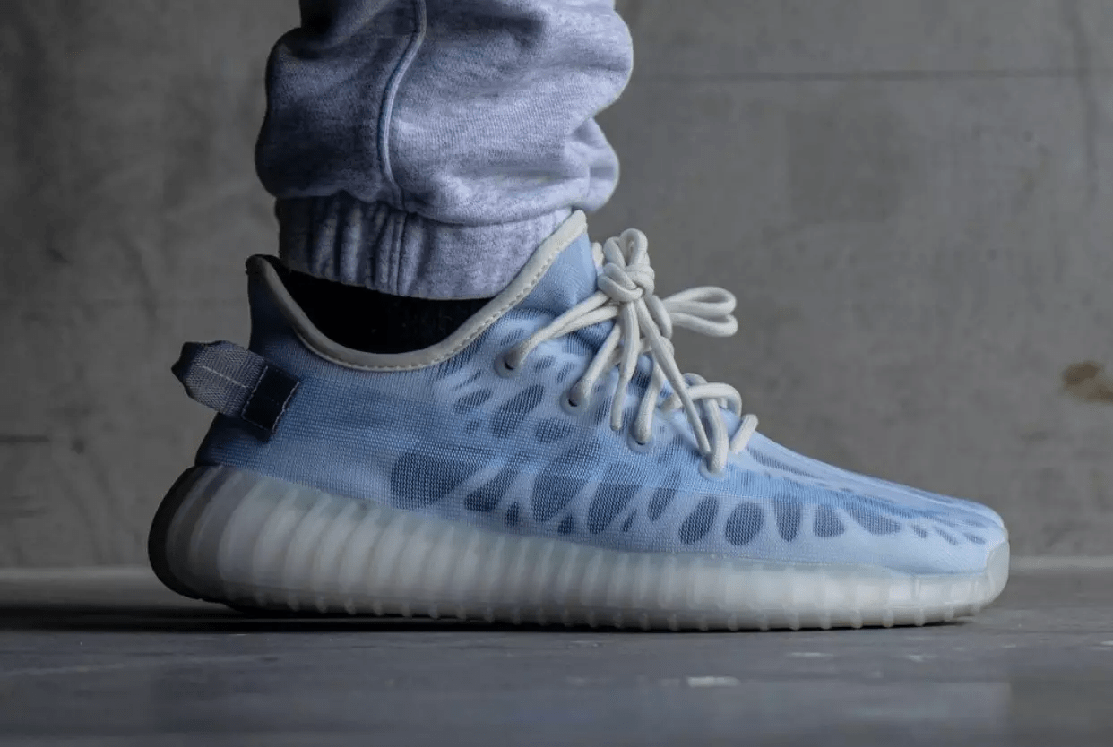 Giày Adidas Yeezy Boost 350 V2 'Mono Ice' GW2869 - Ảnh 3