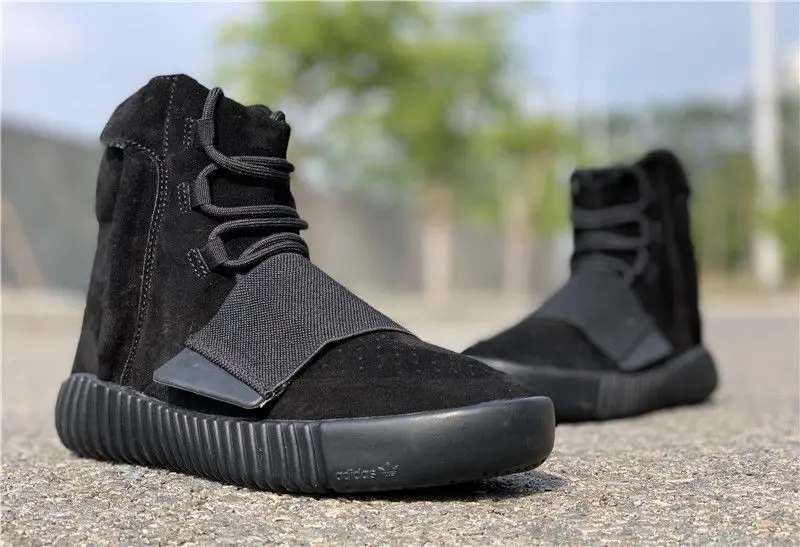 Alternative view of Giày Adidas Yeezy Boost 750 'Triple Black' BB1839