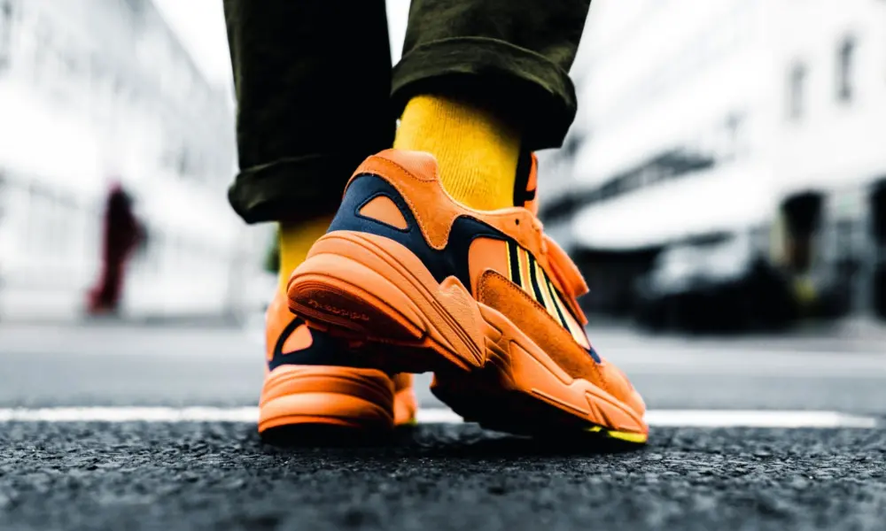 Giày Adidas YUNG-1 Orange Yellow Navy "Goku" B37613 - Ảnh 4