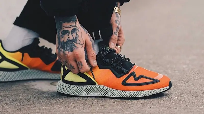 Giày Adidas ZX 2K 4D 'Heatmap' FV9028 - Ảnh 3