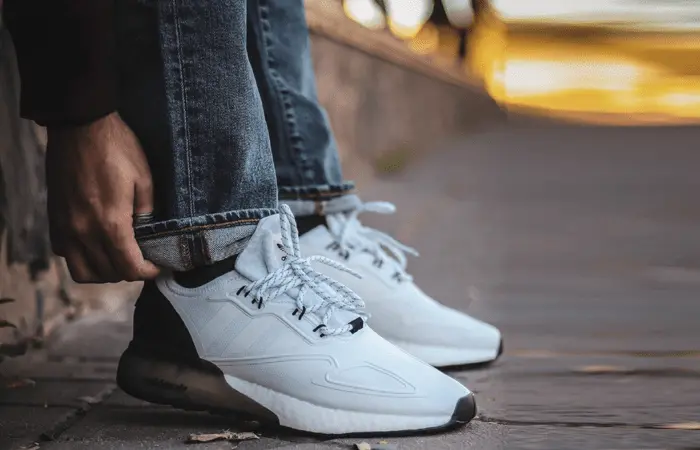 Giày Adidas ZX 2K Boost 'White Black' S42834 - Ảnh 4