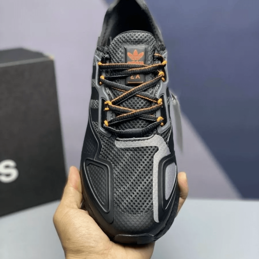 Giày Adidas ZX 2K Boost 'Black Orange' GY3547 - Ảnh 3