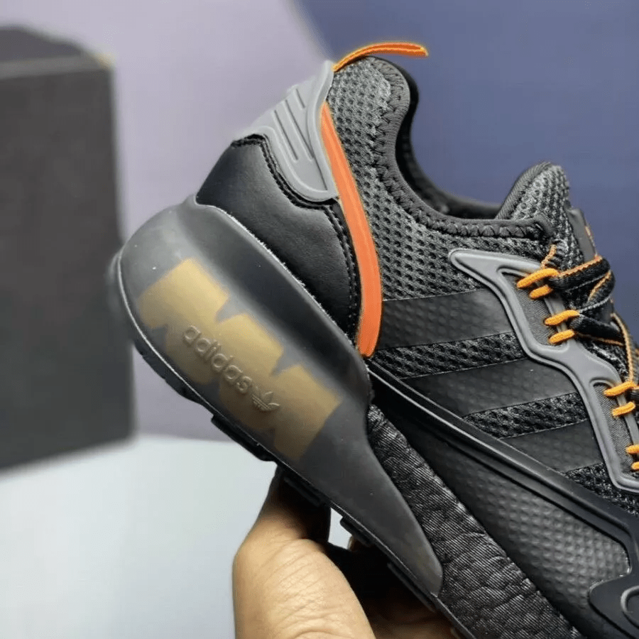 Giày Adidas ZX 2K Boost 'Black Orange' GY3547 - Ảnh 4