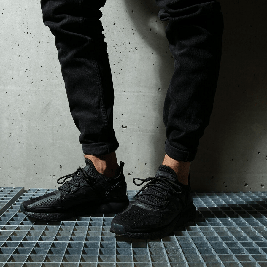 Giày Adidas Originals ZX 2K Boost 'Black' GY2689 - Ảnh 2