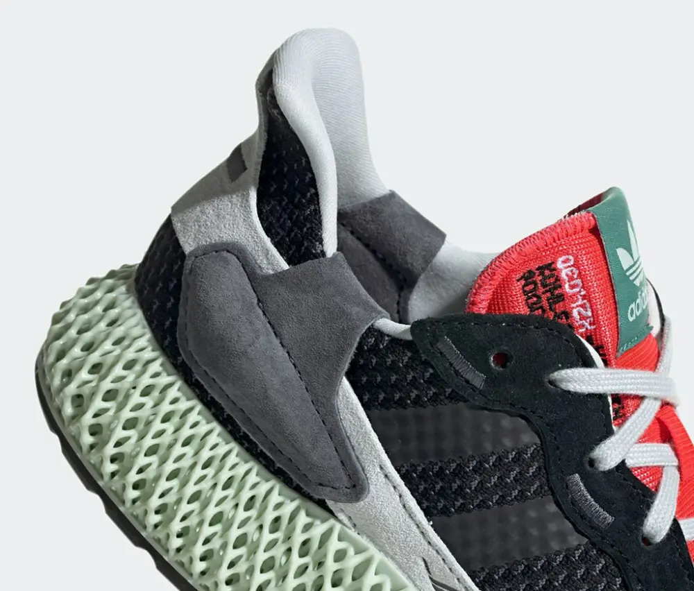 Giày Adidas ZX 4000 Futurecraft 4D 'Black Onix' BD7931 - Ảnh 6