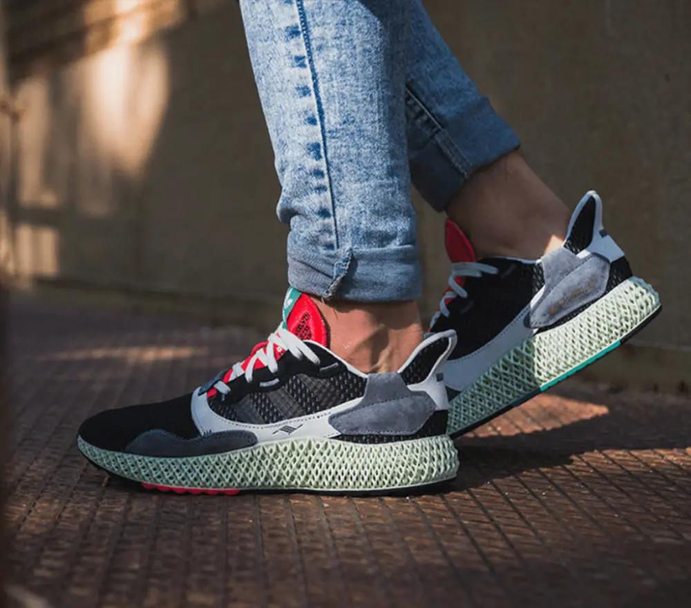 Giày Adidas ZX 4000 Futurecraft 4D 'Black Onix' BD7931 - Ảnh 4