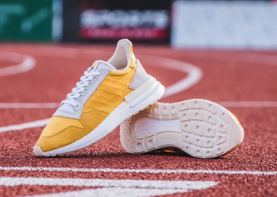 Alternative view of Giày Adidas ZX 500 RM 'Bold Gold' CG6860
