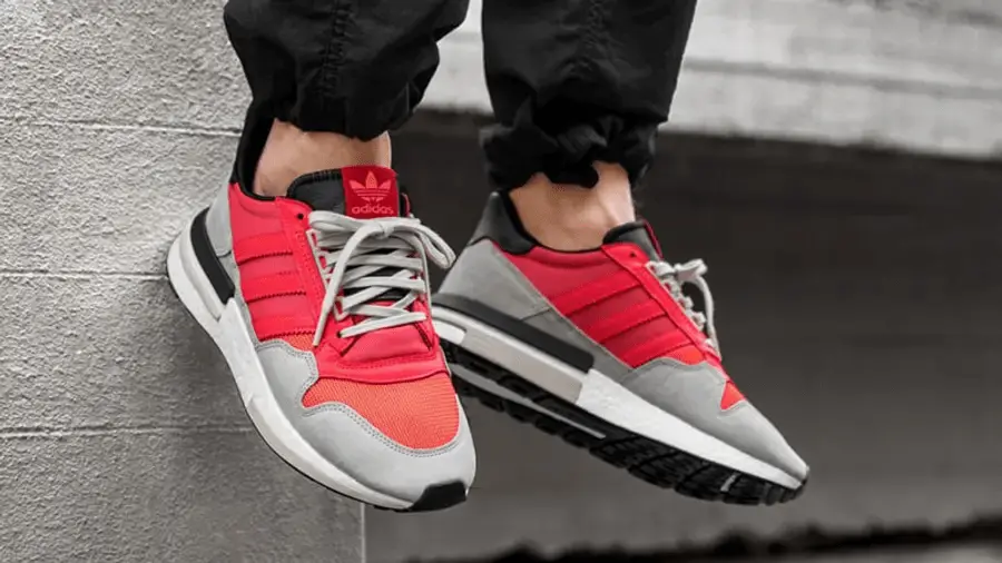 Alternative view of Giày Adidas ZX 500 RM 'Solar Red' DB2739