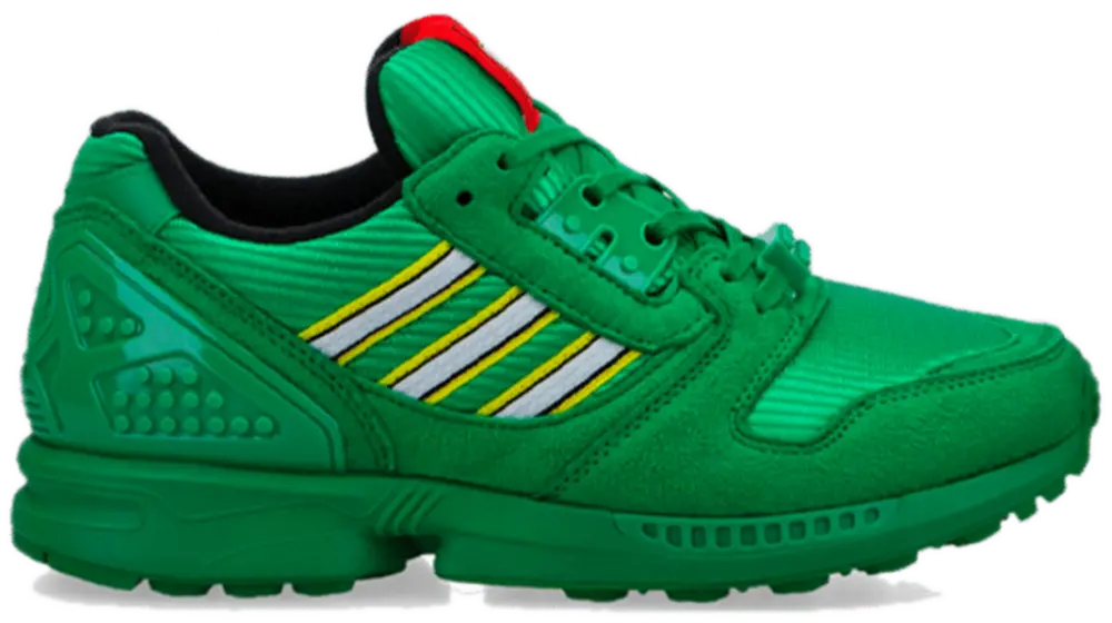 Giày Adidas LEGO x ZX 8000 Green GZ8208