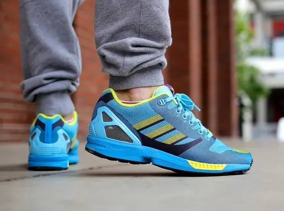 Giày Adidas ZX 8000 'Light Blue Sand' FY7686 - Ảnh 4