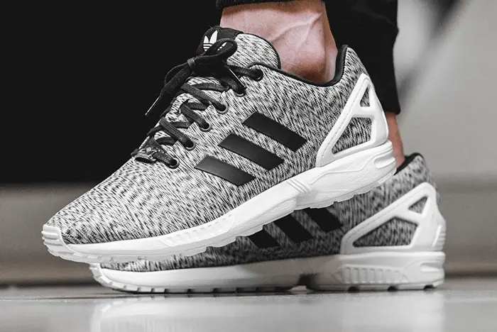 Giày Adidas ZX Flux 'Black White' BB2166 - Ảnh 4