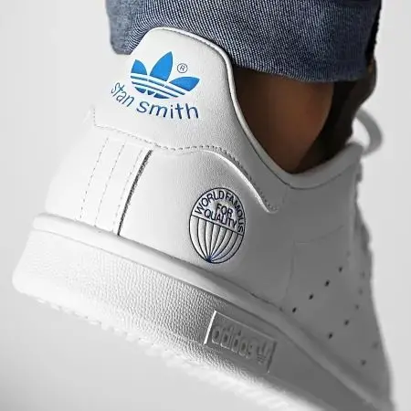 Giày Adidas Stan Smith Blue Bird FV4083 - Ảnh 5