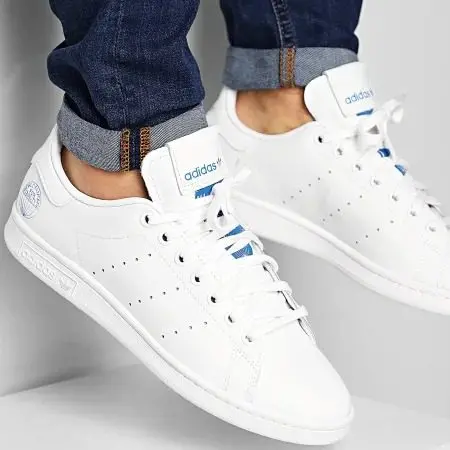 Giày Adidas Stan Smith Blue Bird FV4083 - Ảnh 3