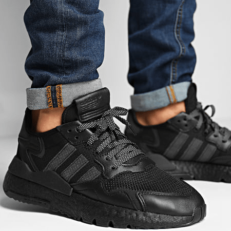 Giày Adidas Nite Jogger ‘Triple Black’ FV1277 - Ảnh 5