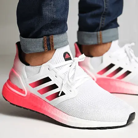 Alternative view of Giày Adidas UltraBoost 20 'Pink Gradient' EG5177