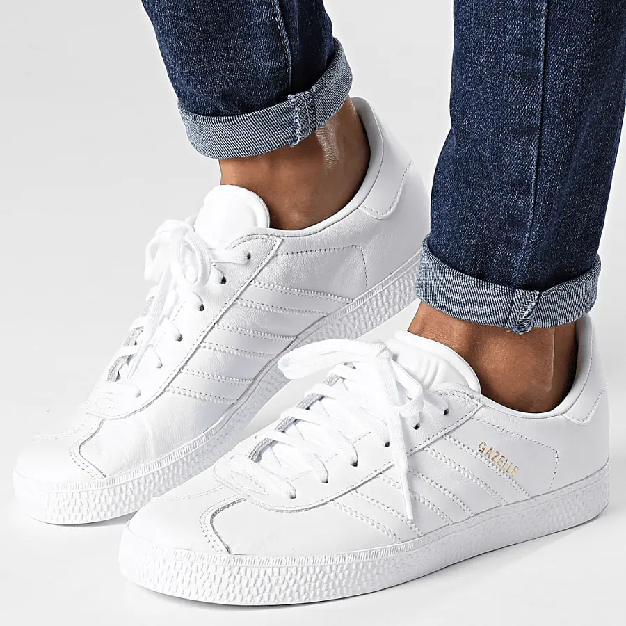 Giày Adidas Gazelle J 'White' BY9147 - Ảnh 6