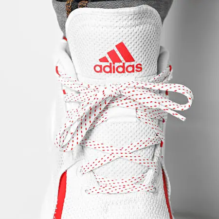 Giày Adidas D Rose 773 2020 'White Vivid Red' FX7120 - Ảnh 3