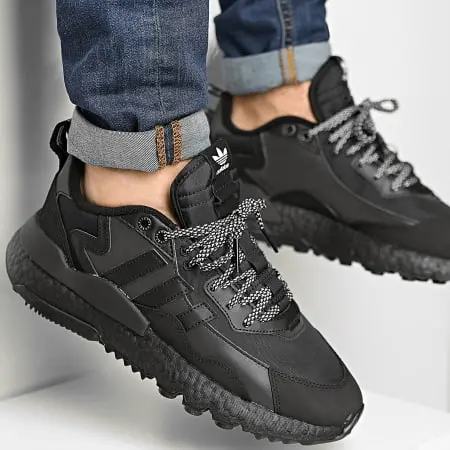 Alternative view of Giày Adidas Nite Jogger 'Blackout' FZ3661