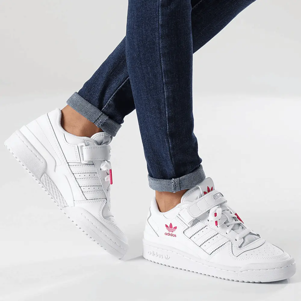 Giày Adidas Forum Low 'White Shock Pink' G58001 - Ảnh 4