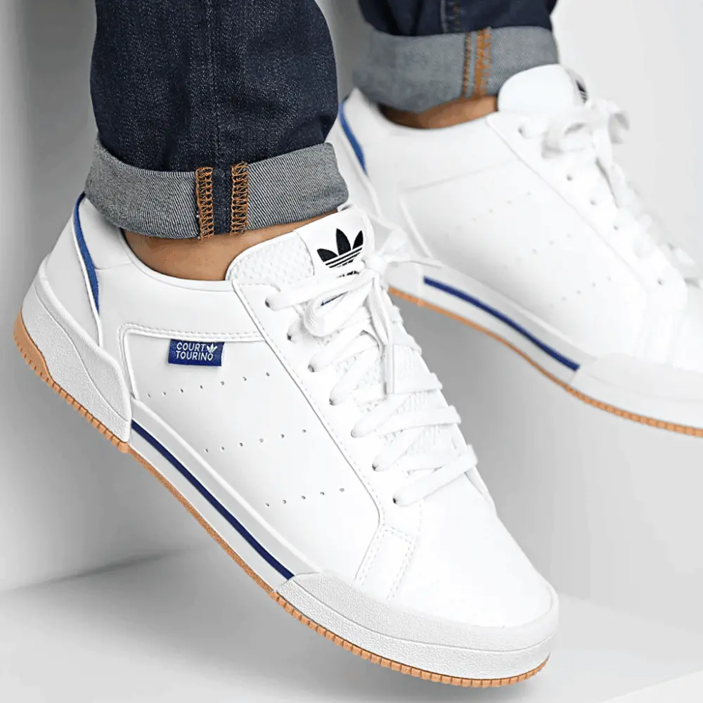 Giày Adidas Court Tourino 'White' GX4379 - Ảnh 5