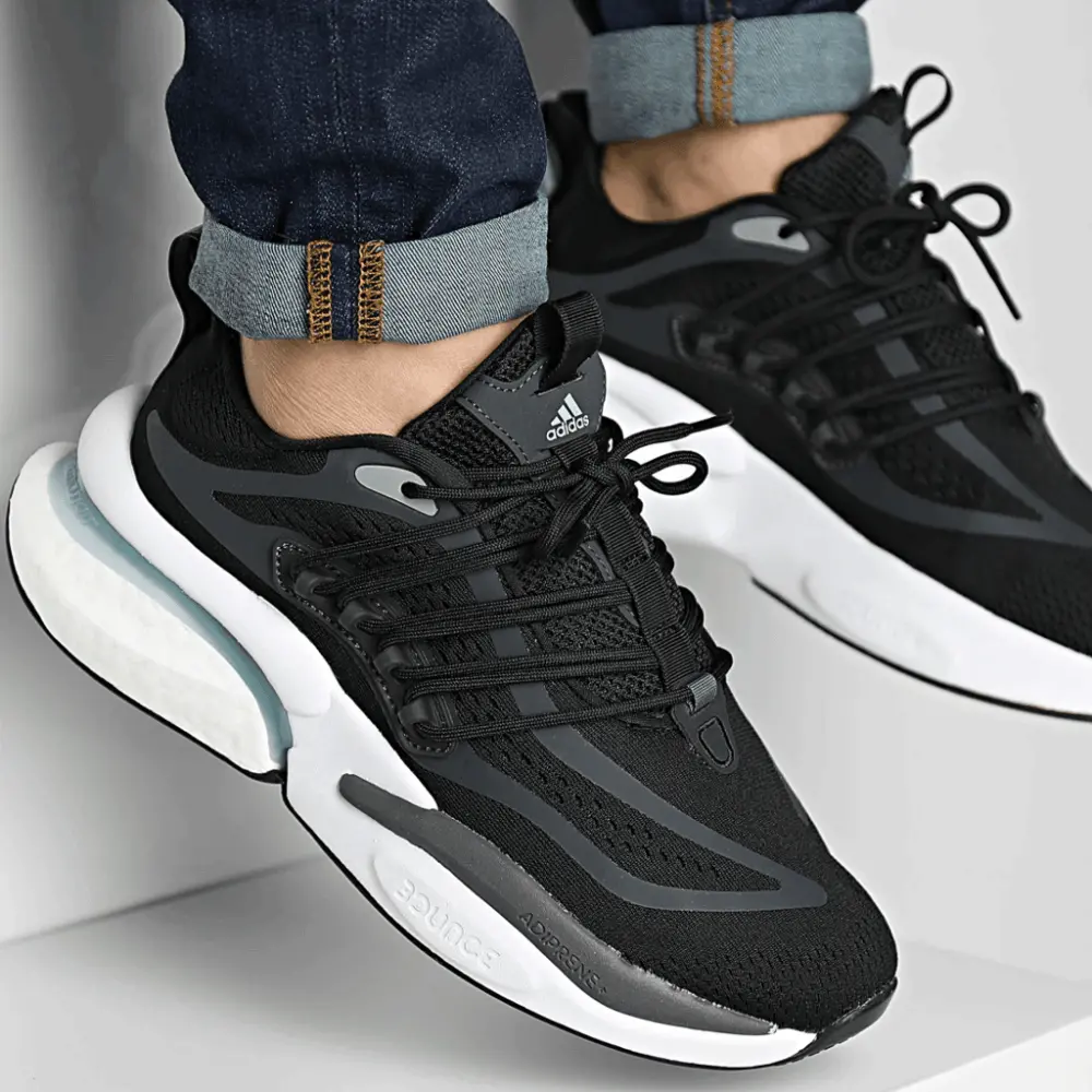 Alternative view of Giày Adidas Alphaboost V1 'Black Grey' HP2758