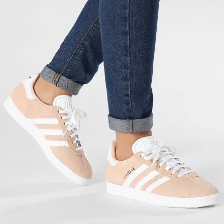 Giày Adidas Gazelle 'Halo Blush' ID7006 - Ảnh 5