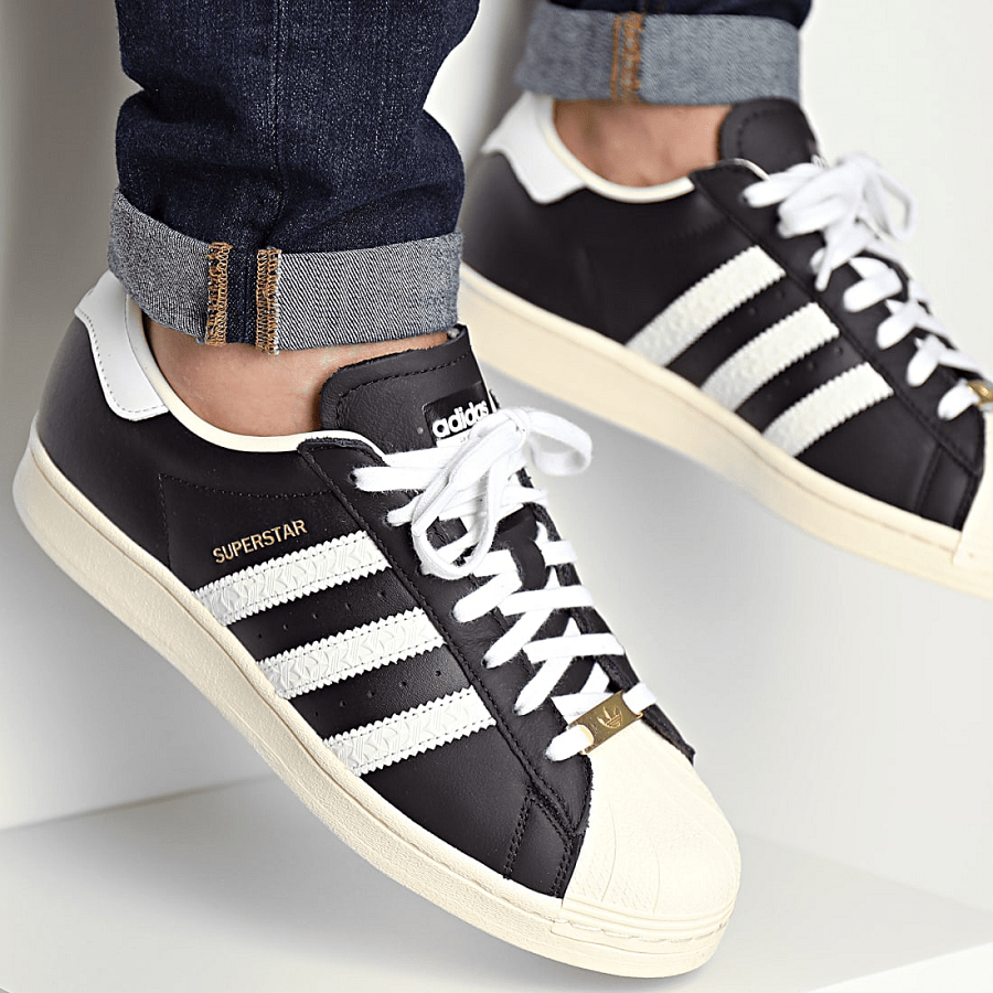 Giày Adidas Originals Superstar 'Black White' ID4676 - Ảnh 2