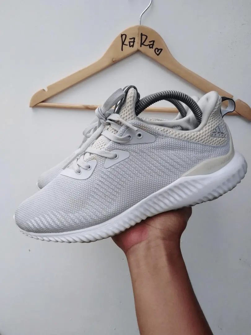 Alternative view of Giày Adidas Alphabounce J 'Grey' BB7094