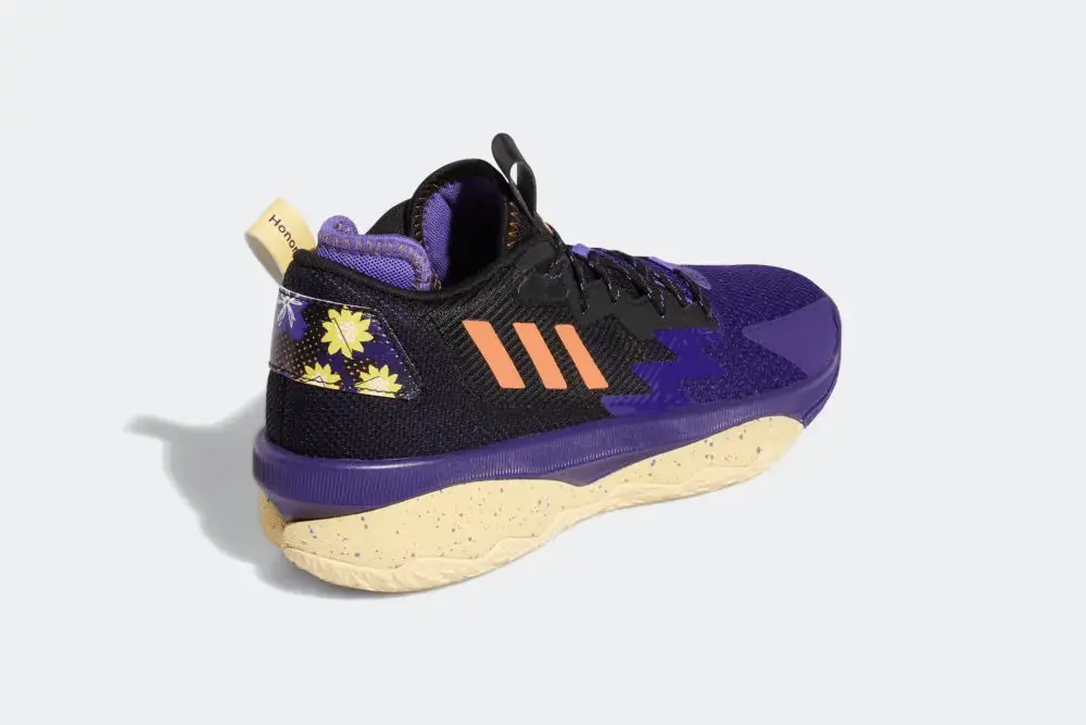 Giày Adidas Dame 8 'Purple Black' GZ4626 - Ảnh 3