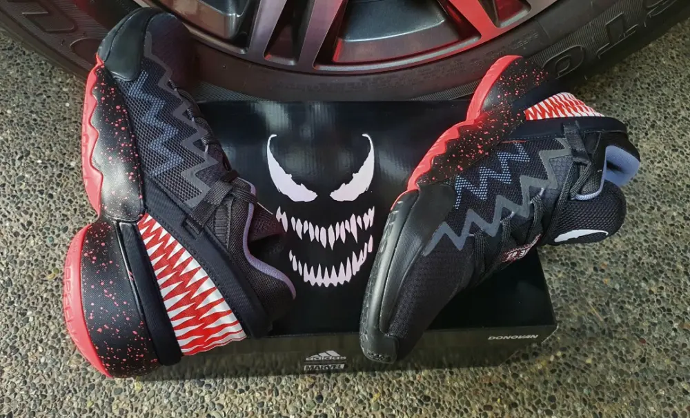 Giày Adidas Marvel x D.O.N. Issue #2 'Venom' FV8960 - Ảnh 4
