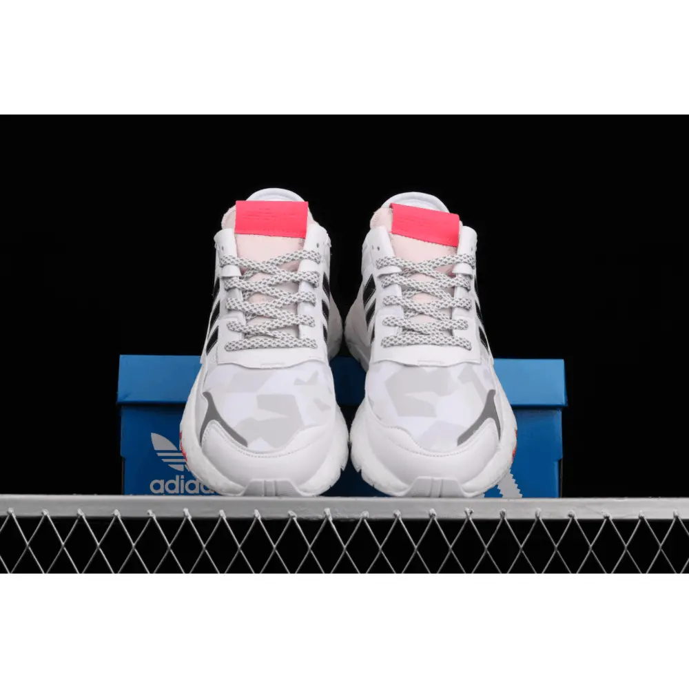 Giày Adidas Nite Jogger 2019 Boost 'Cloud White Red' FV1310 - Ảnh 3