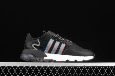 Alternative view of Giày Adidas Nite Jogger Core 'Black Cloud White' H01718