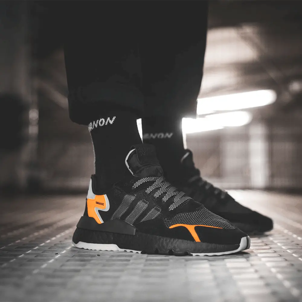 Giày Adidas Nite Jogger 'Black Carbon' CG7088 - Ảnh 6