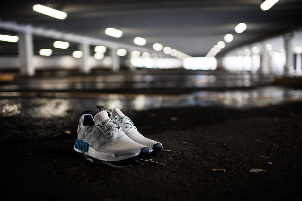 Giày Adidas NMD R1 'Cyan Blue' S80207 - Ảnh 5